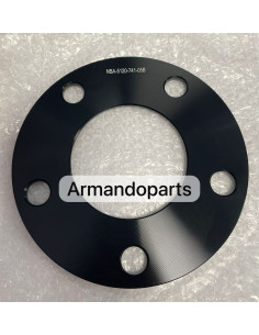 Disku starplika 5mm 2gab. 5x120 74.1mm Black 2